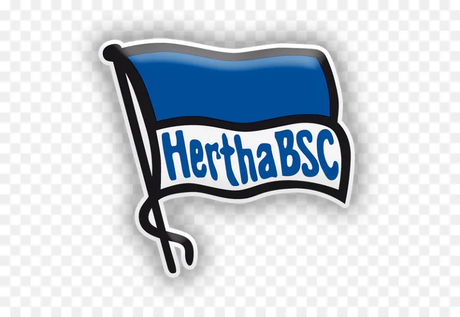 Bandeira Do Hertha Bsc，Azul PNG