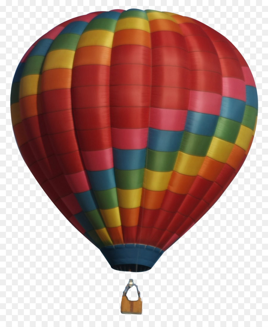 Balão De Ar Quente Colorido，Céu PNG