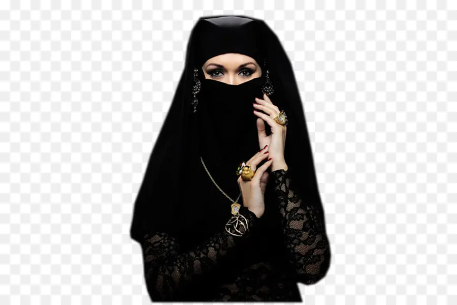 Hijab，Niqāb PNG