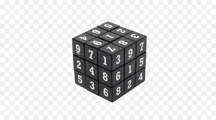 Cubo Sudoku，Números PNG