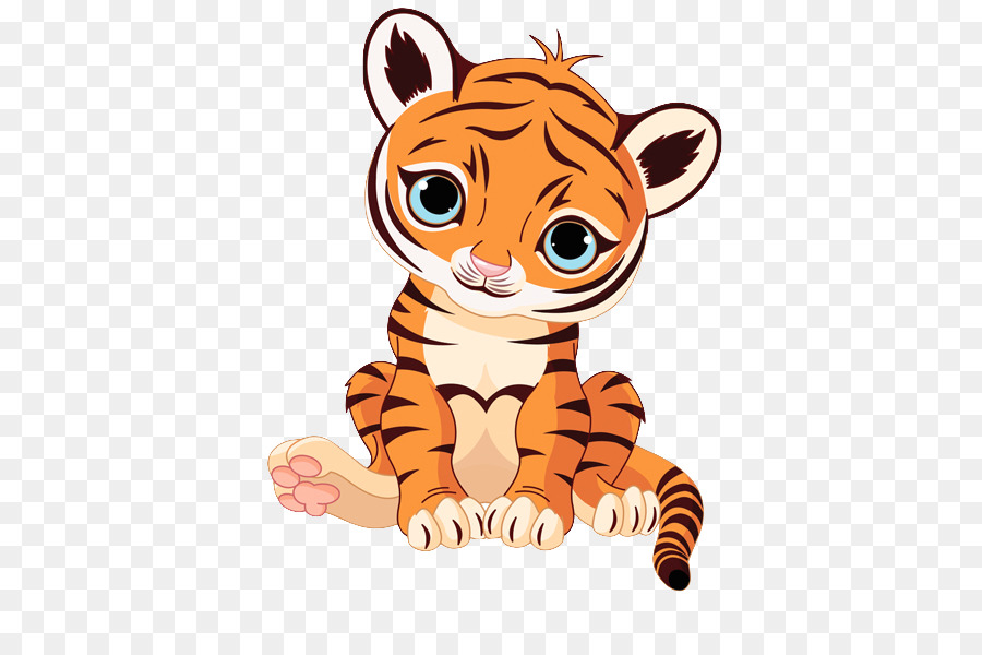 Tigre Fofo，Animal PNG