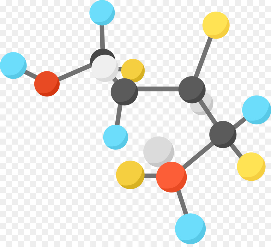 Modelo De Molécula，Química PNG