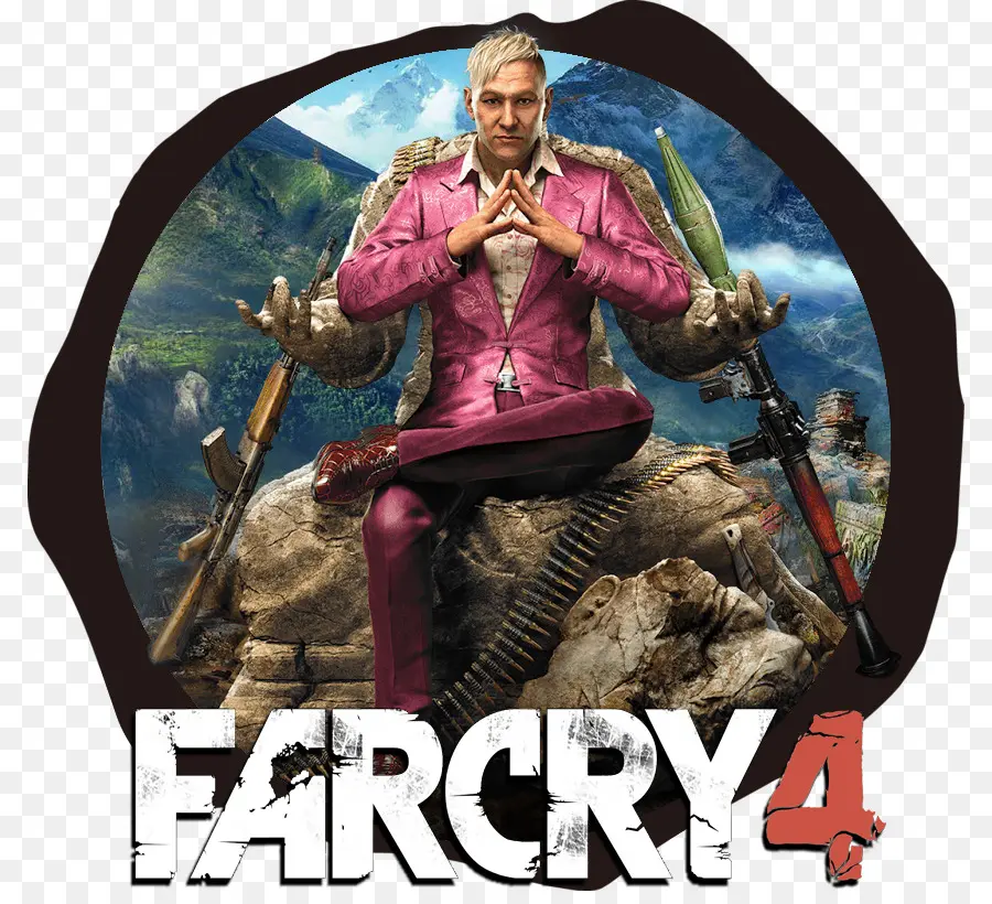 Personagem De Far Cry 4，Terno PNG