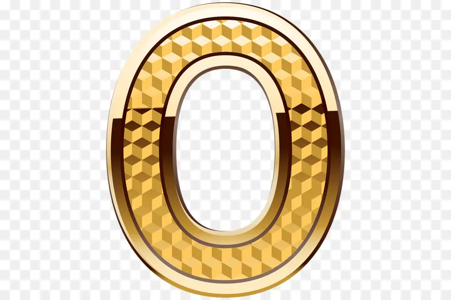 Número Dourado Zero，Ouro PNG