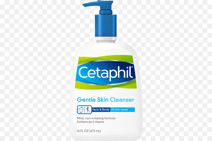 Limpador Cetaphil，Cuidados Com A Pele PNG