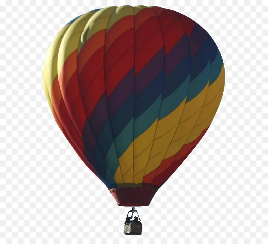 Balão De Ar Quente Colorido，Céu PNG