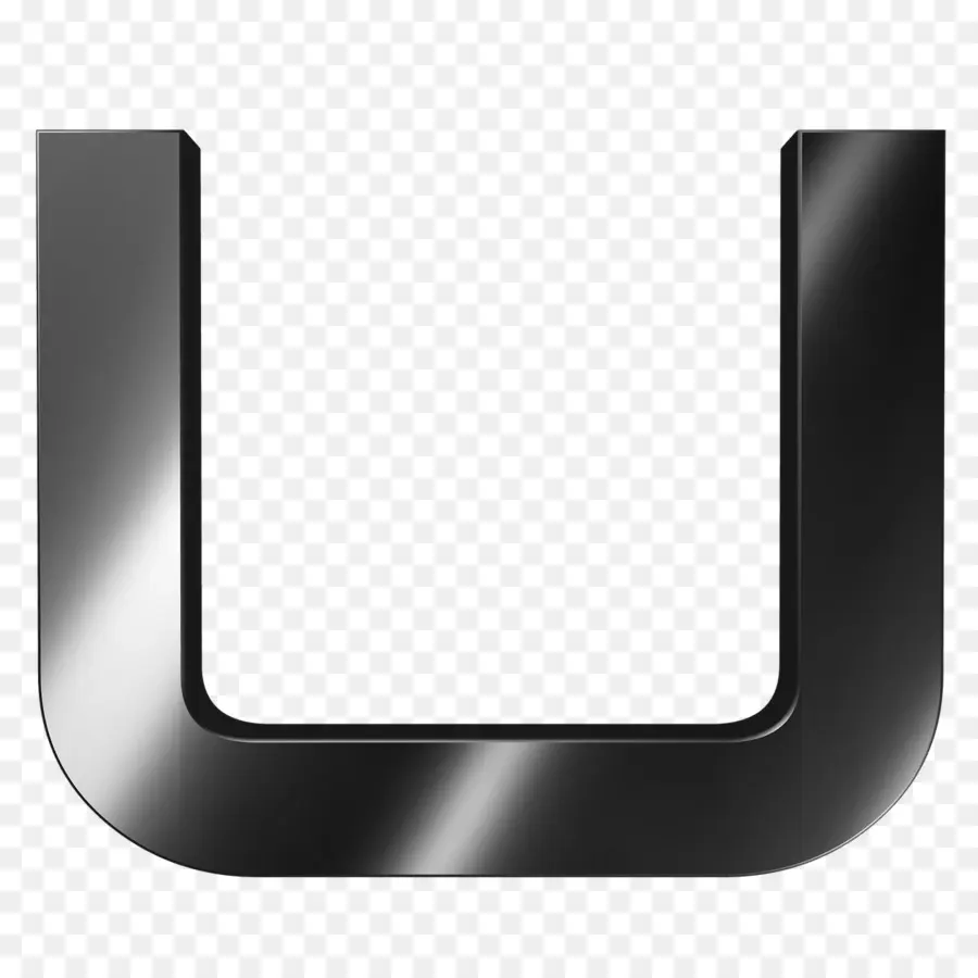 Metal U，Forma PNG