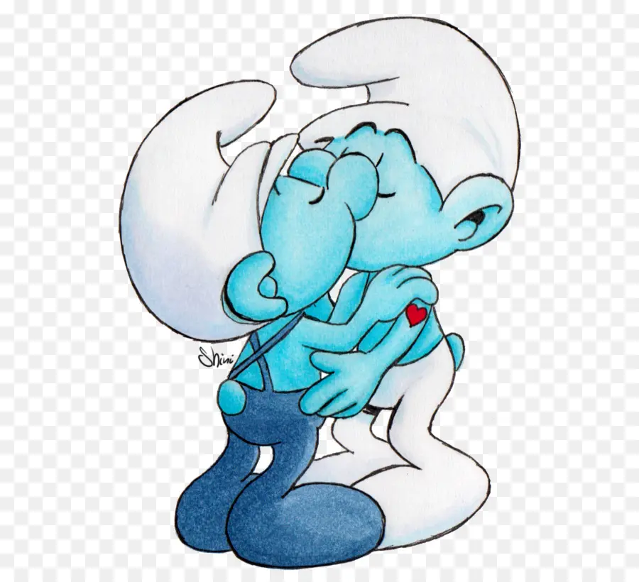 Smurfs，Azul PNG