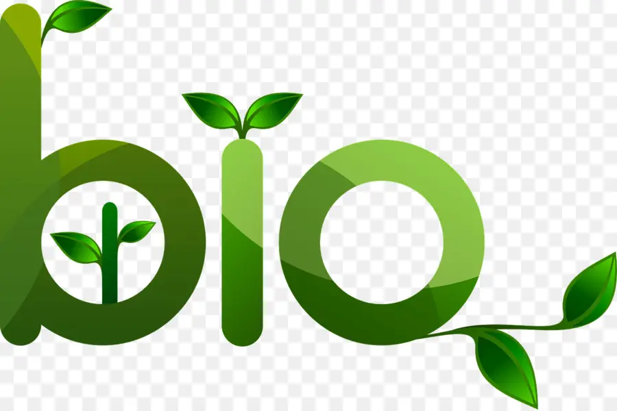 Texto Bio Verde，Folhas PNG