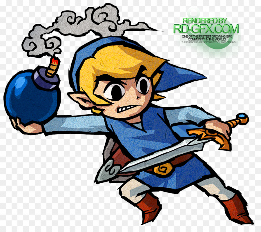 A Lenda De Zelda Four Swords Adventures，A Lenda De Zelda Wind Waker PNG