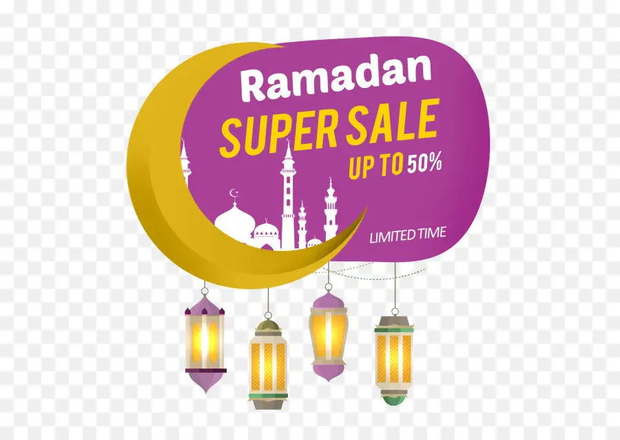 Super Promoção Do Ramadã，Desconto PNG