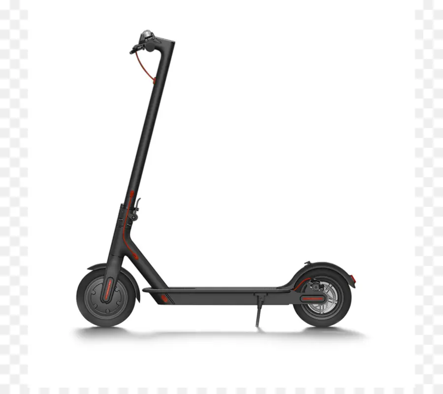 Scooter Elétrica Preta，Patinete PNG