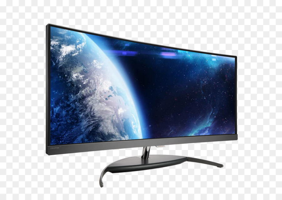 Monitor Curvo，Tela PNG