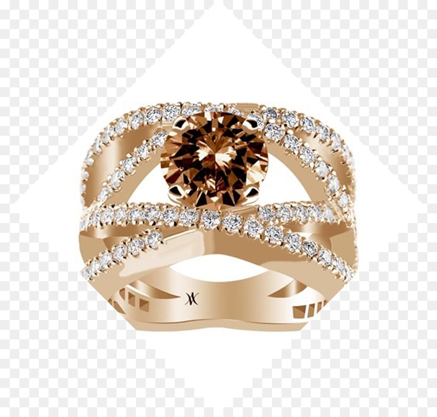 Anel De Diamante，Ouro PNG