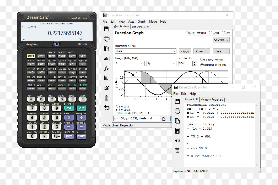 Calculadora，Gráfico PNG