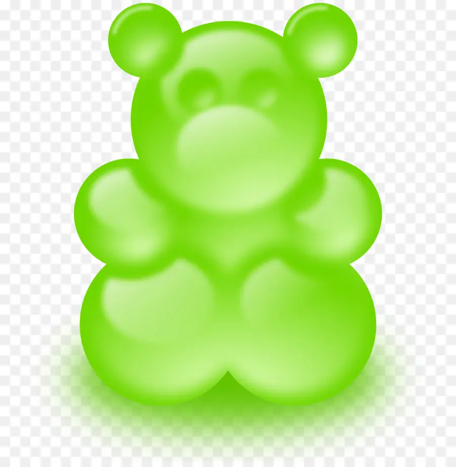 Gummy Bear，Borracha De Doces PNG