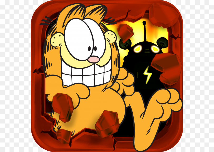 Garfield Escapar，Odie PNG