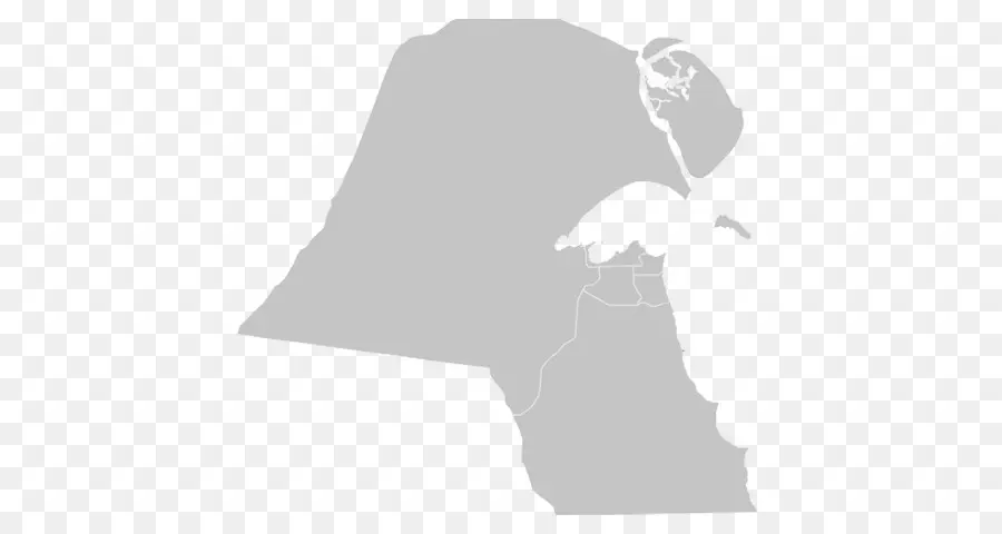 Mapa Do Kuwait，País PNG