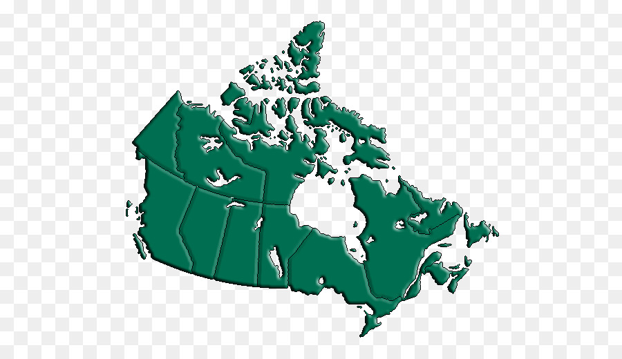 Mapa Do Canadá，País PNG