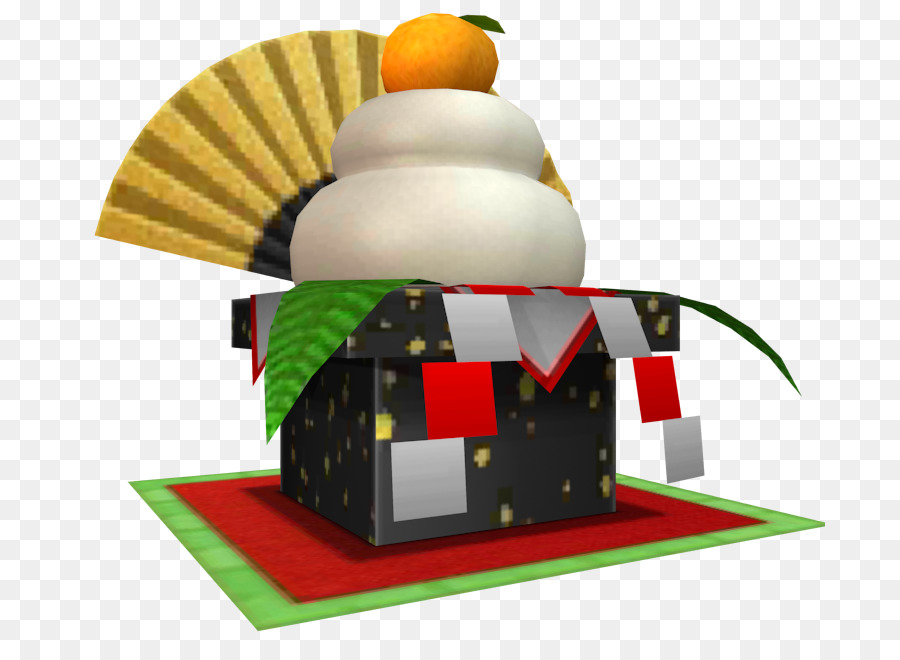 Kagami Mochi，Japonês PNG