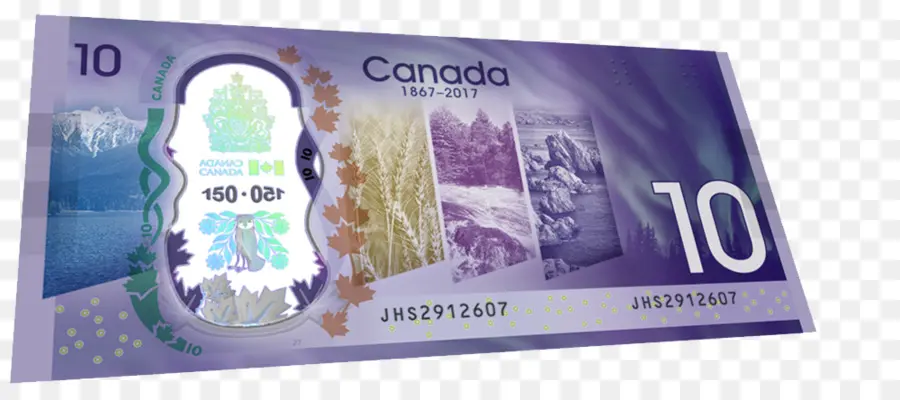 Dólar Canadense，Dinheiro PNG