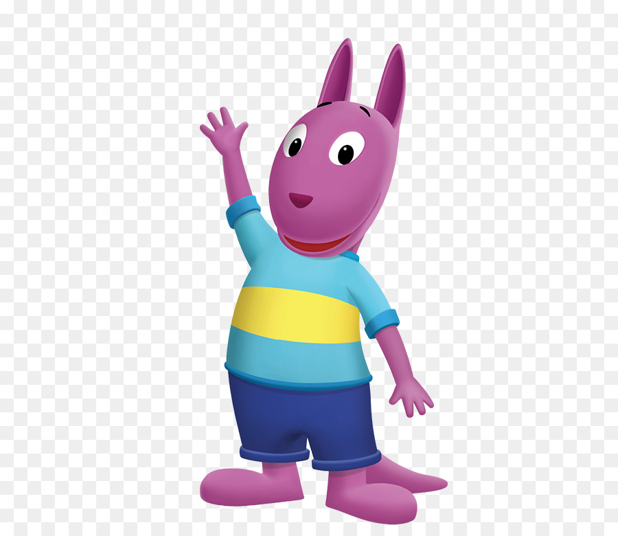 Canguru Roxo，Desenho Animado PNG