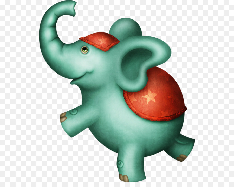 Elefante Verde，Bonitinho PNG