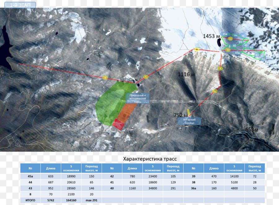 Glacial Landform，Mapa PNG