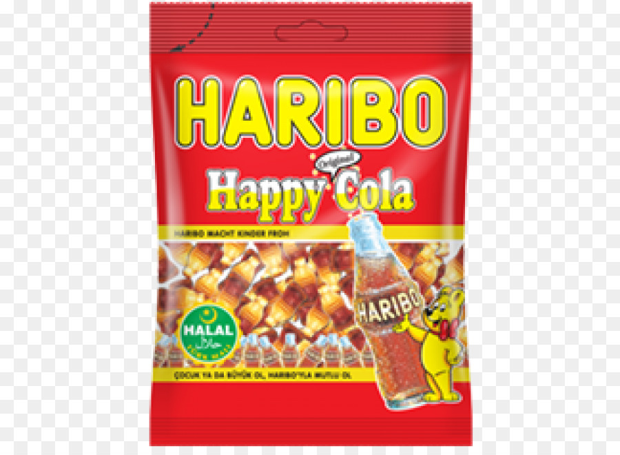 Haribo Feliz Cola，Bala De Goma PNG