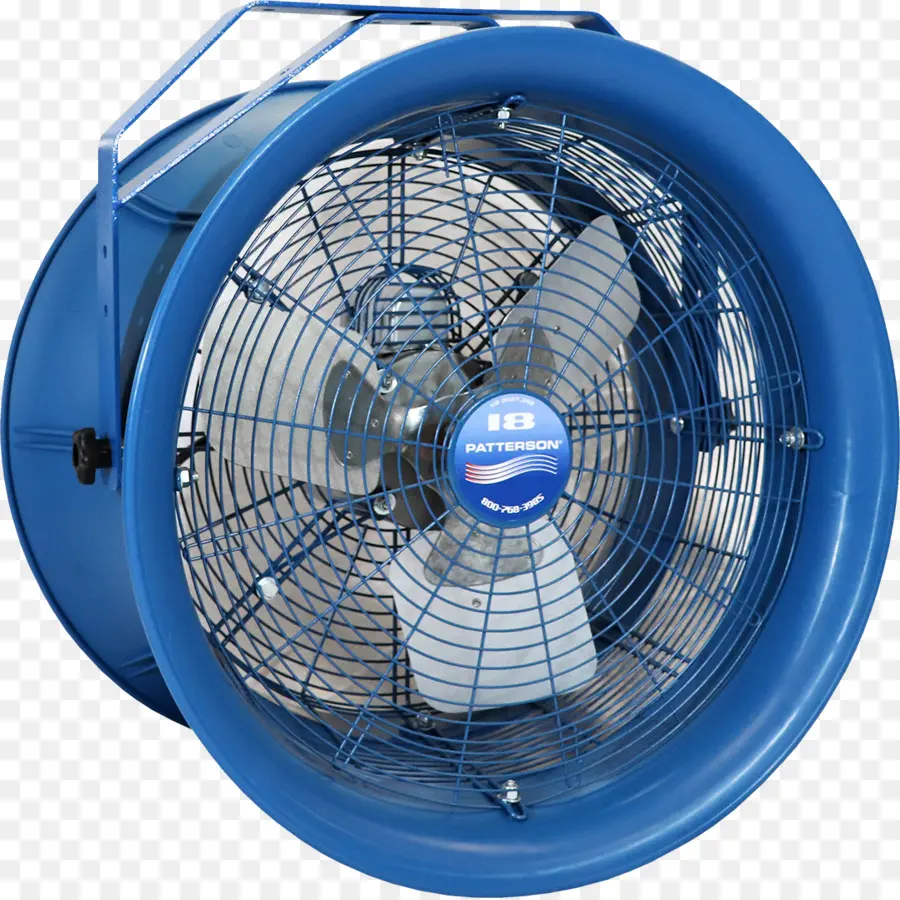 Ventilador Industrial Azul，Resfriamento PNG