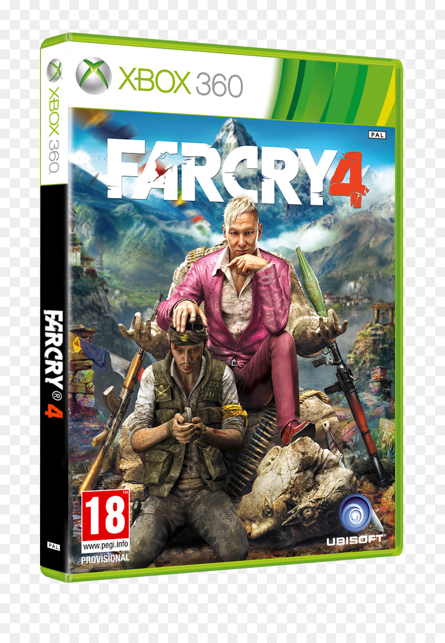 Far Cry 4，Xbox 360 PNG