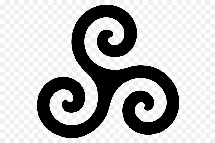 Triskelion，Nó Celta PNG