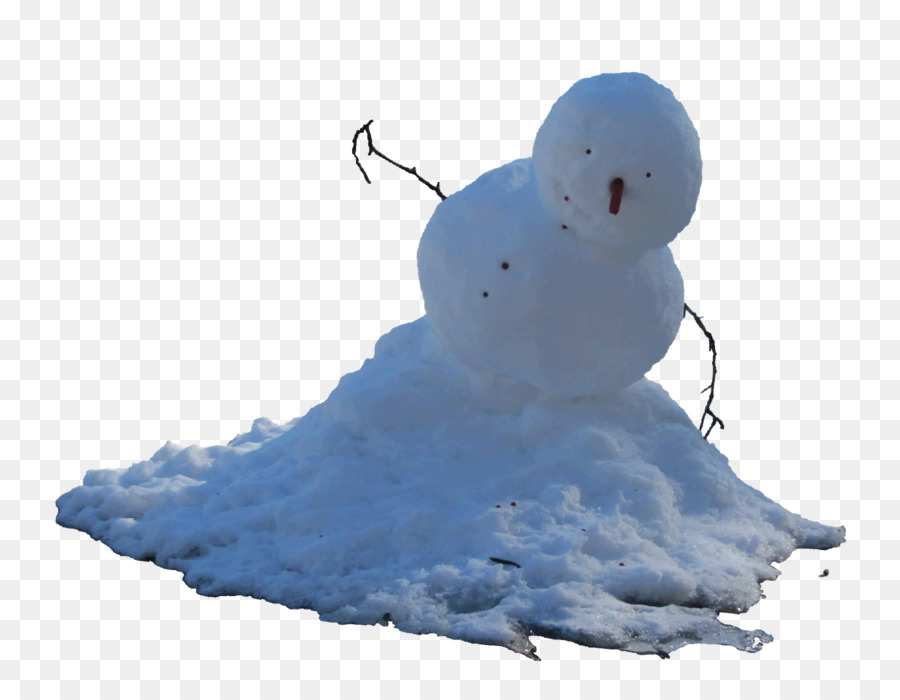 Boneco De Neve Derretendo，Inverno PNG