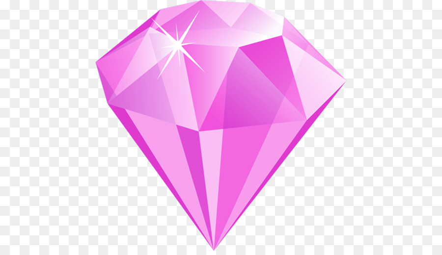 Diamante Rosa，Jóia PNG