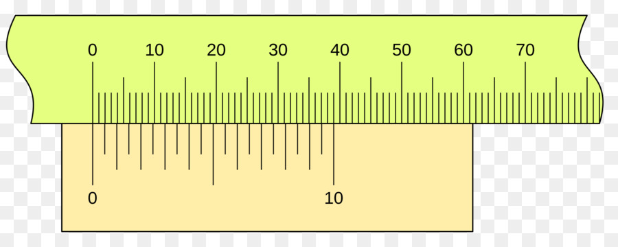 Régua Verde E Amarela，Medição PNG