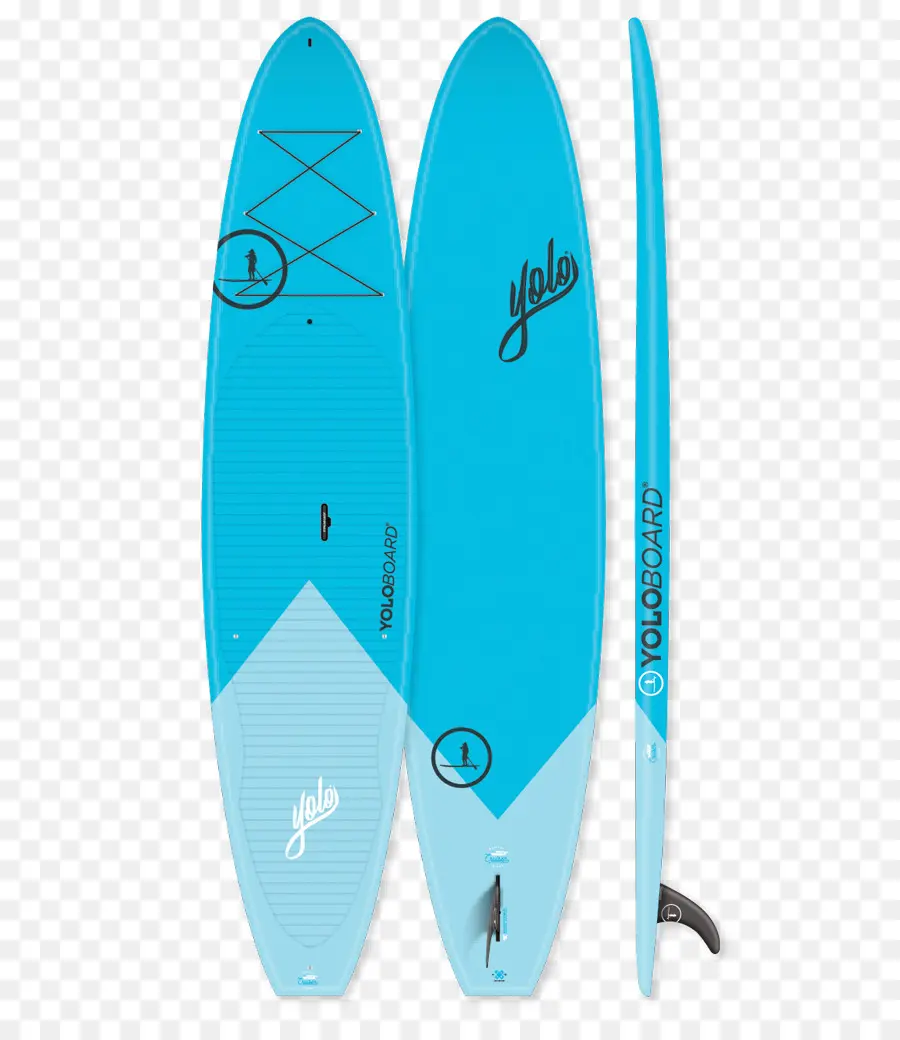 Prancha De Surf，Azul PNG