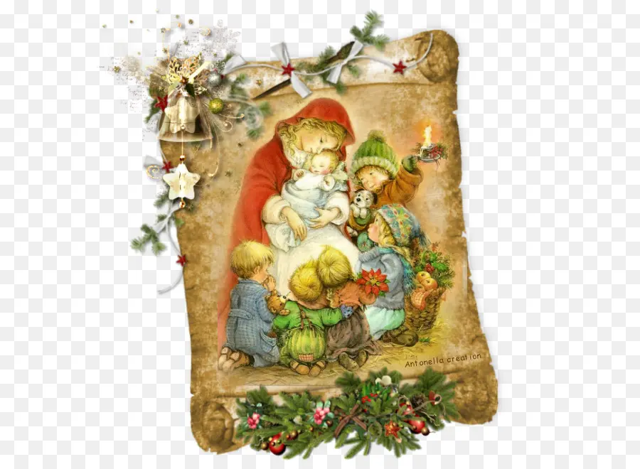 Enfeite De Natal，Natividade De Jesus PNG