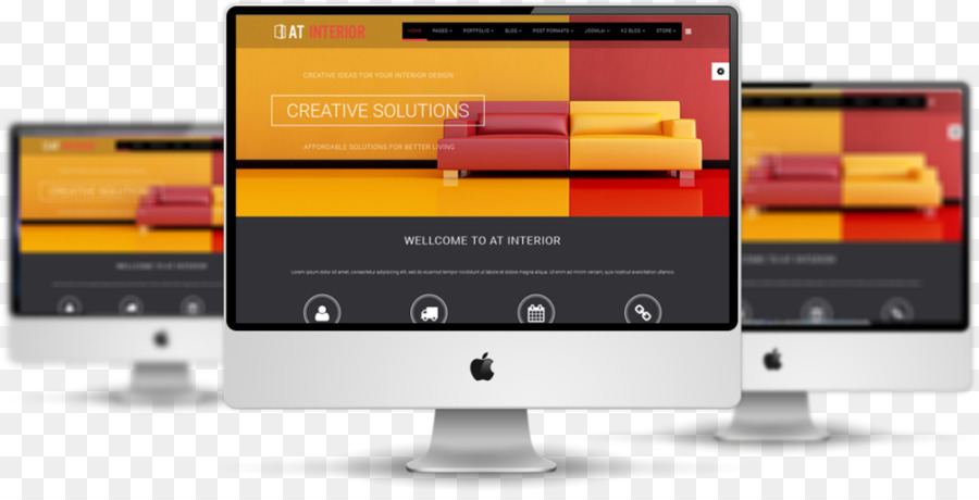 Responsive Web Design，Modelo PNG