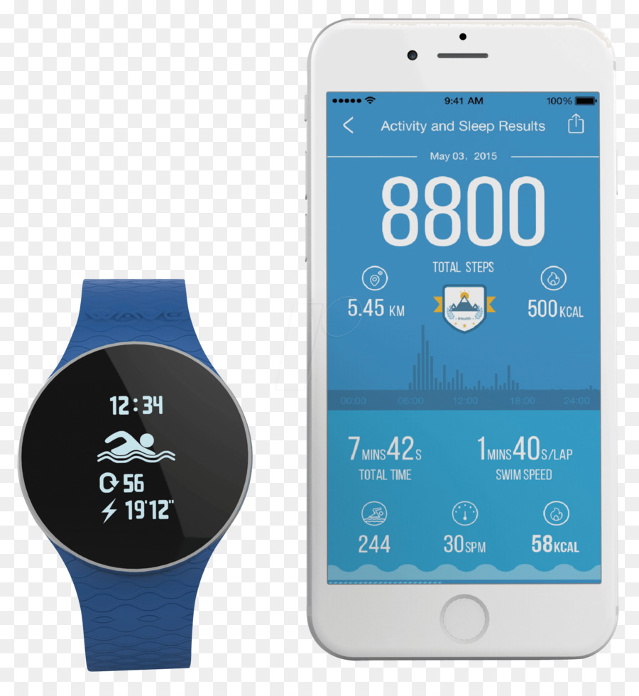 Controlador De Atividade，Ihealth Onda Sem Fio Nadar Atividade E Sono Tracker PNG