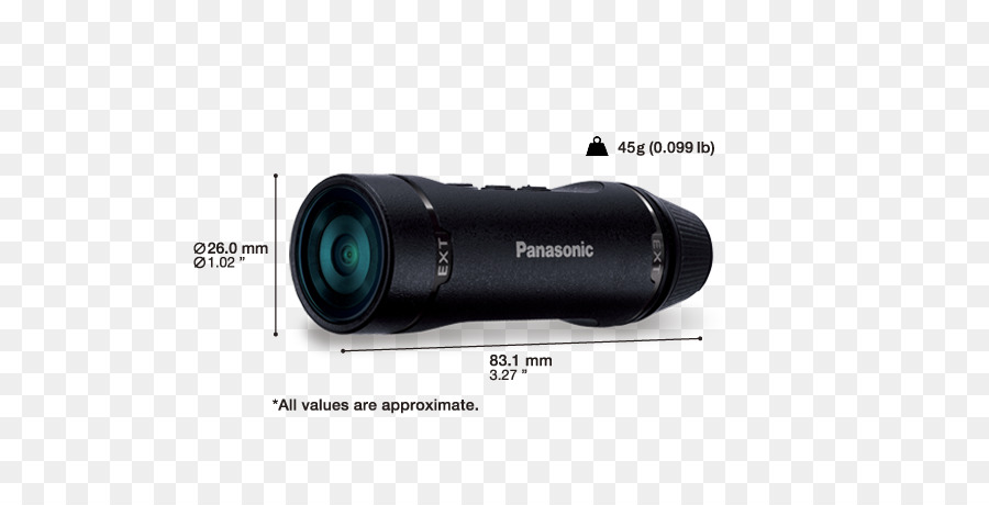 Panasonic Hxa1，Câmara PNG