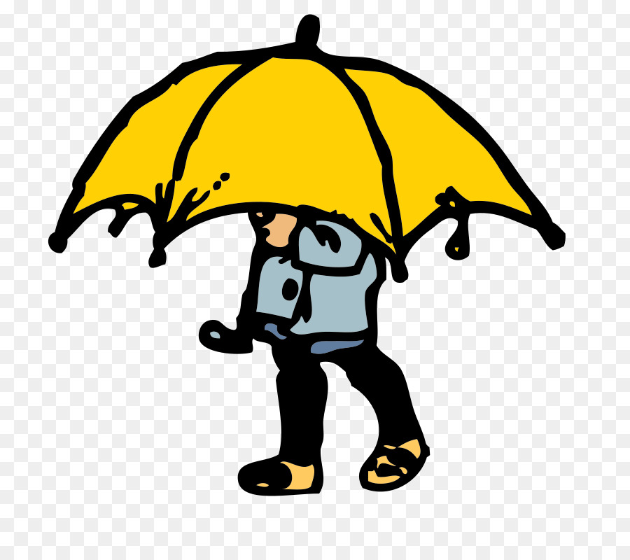 Pessoa Com Guarda Chuva，Guarda Chuva PNG