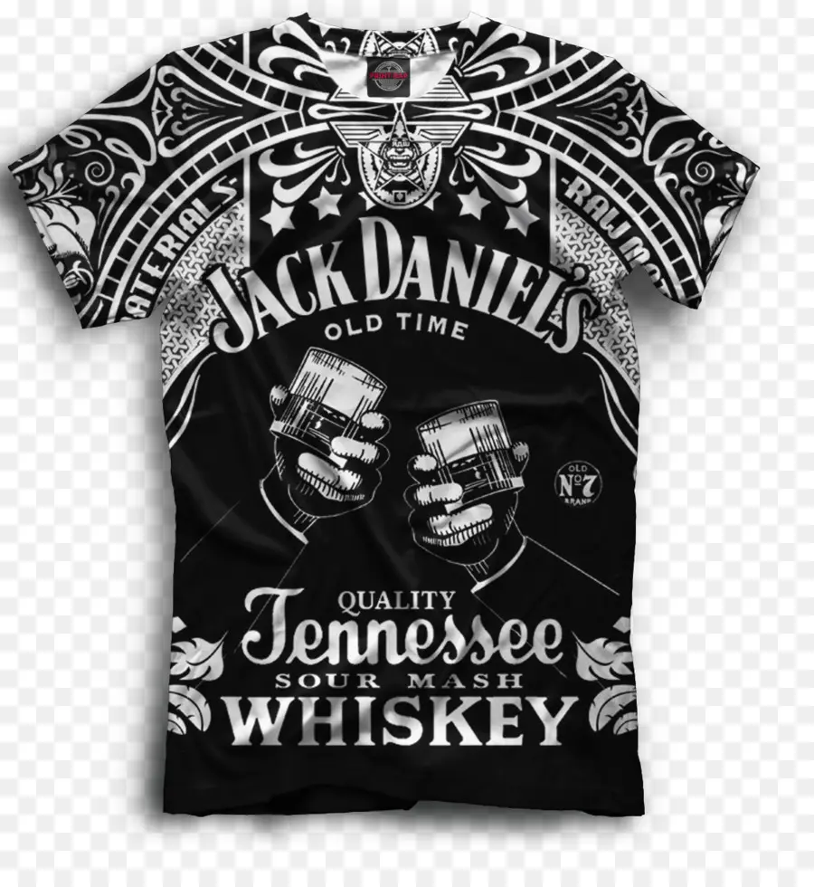 Camiseta Jack Daniel，Uísque PNG