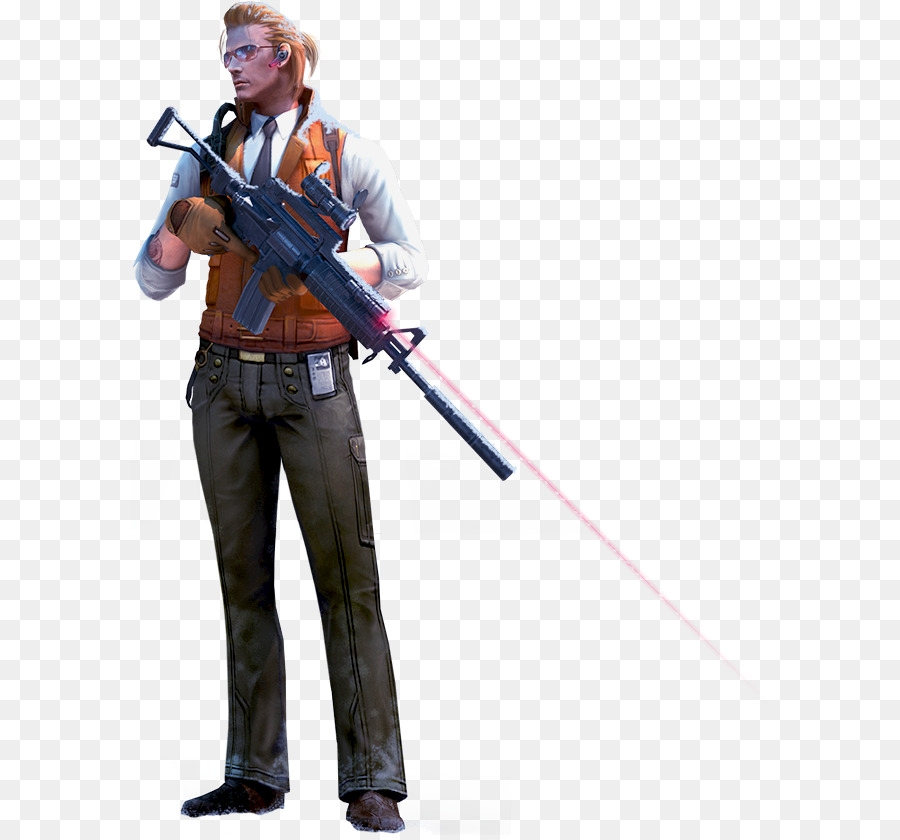 Personagem Com Rifle，Rifle PNG