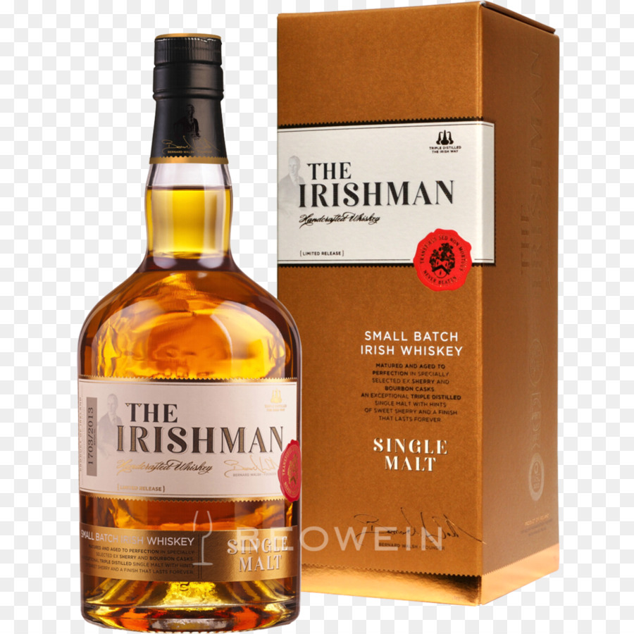 Single Malt Whisky，Uísque Irlandês PNG