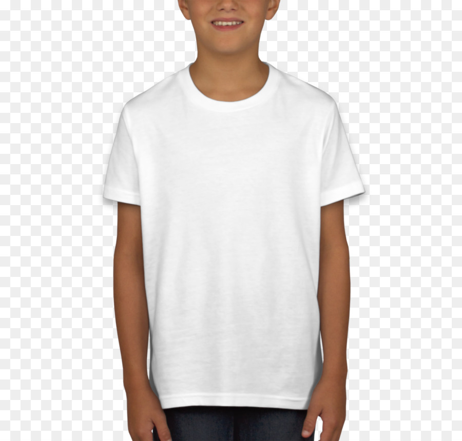 Camiseta Branca，Garoto PNG