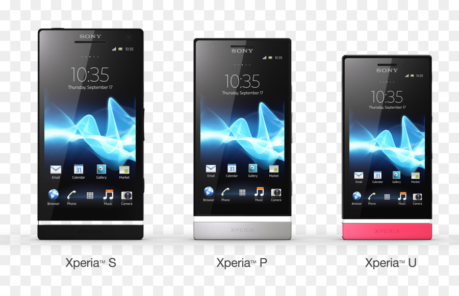 Sony Xperia S，Sony Xperia U PNG