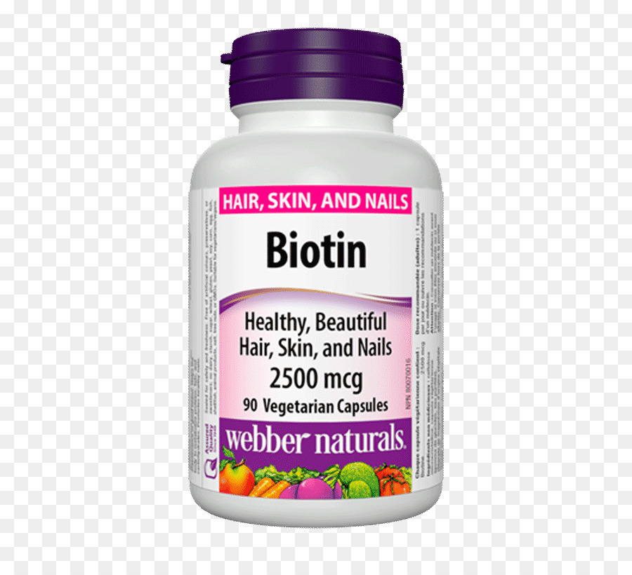 Biotina，Suplemento Alimentar PNG