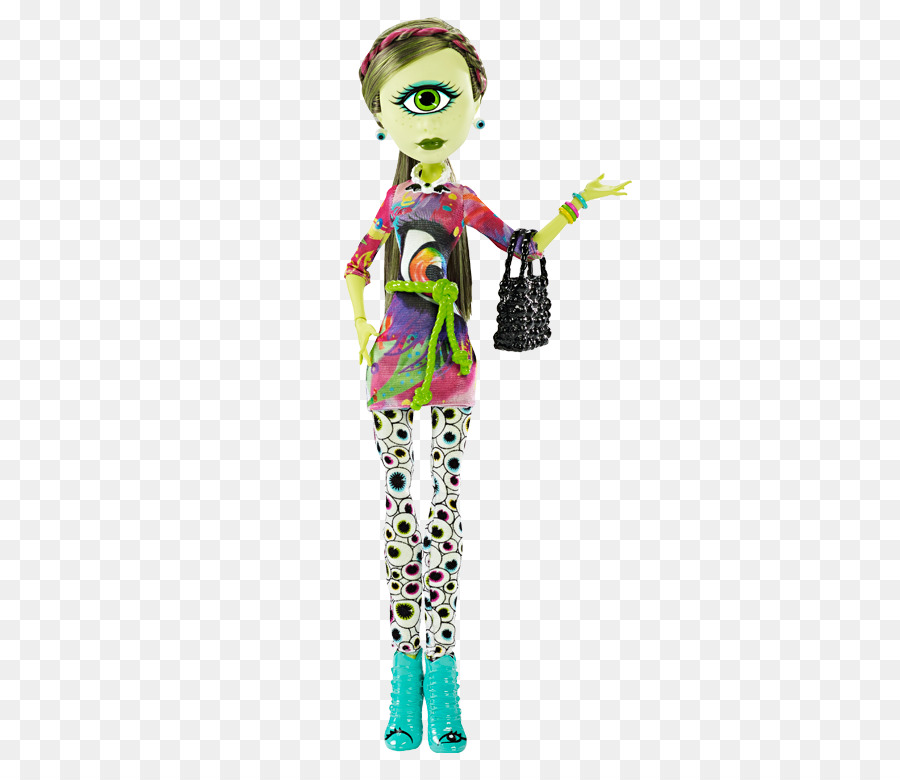 Monster High Eu Coração Moda Iris Clops，Monster High PNG