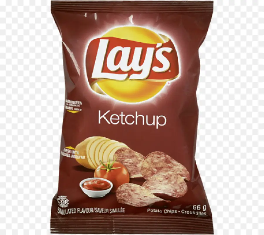 Chips De Ketchup Lay's，Batata PNG