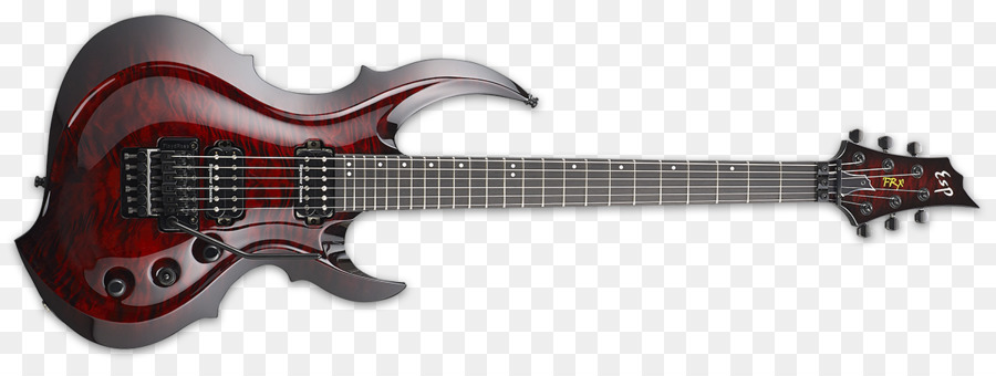 Sevenstring Guitarra，Esp Ltd Ec1000 PNG